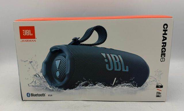 JBL Charge 6 Portable Bluetooth Speaker - Black