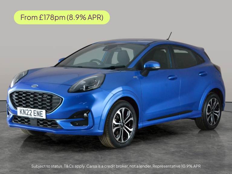2022 Ford Puma 1.0T EcoBoost MHEV ST-Line SUV 5dr Petrol Hybrid Manual Euro 6 (s/s) (125 p Suv Hy...