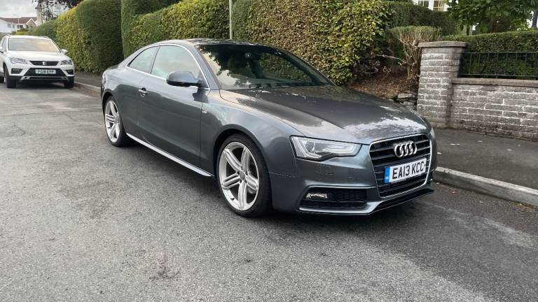 Audi A5 S Line Coupe Grey 1.8L Petrol Manual 72K HPI Clear Newly Serviced Long MOT ULEZ Free