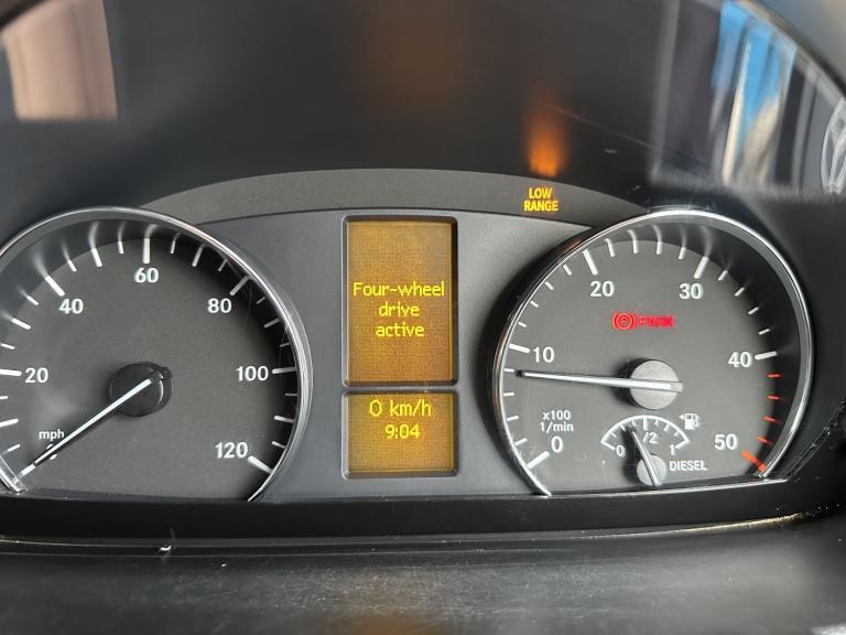 MERCEDES-BENZ SPRINTER 4X4 MWB HIGH ROOF WORKSHOP VAN 2017