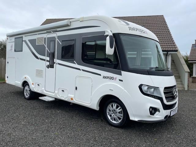 2020 RAPIDO M96 A-CLASS MERCEDES MOTORHOME ISLAND BED