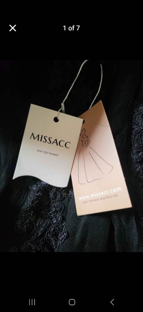 Black Ballgown Wedding Dress