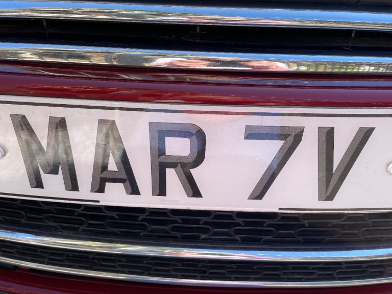Cherished Number plate