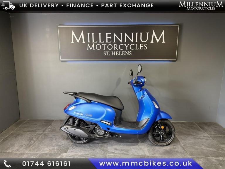SYM FIDDLE 125CC LEANER LEGAL SCOOTER CBT RIDE ON L PLATES COMMUTER RETRO STY...