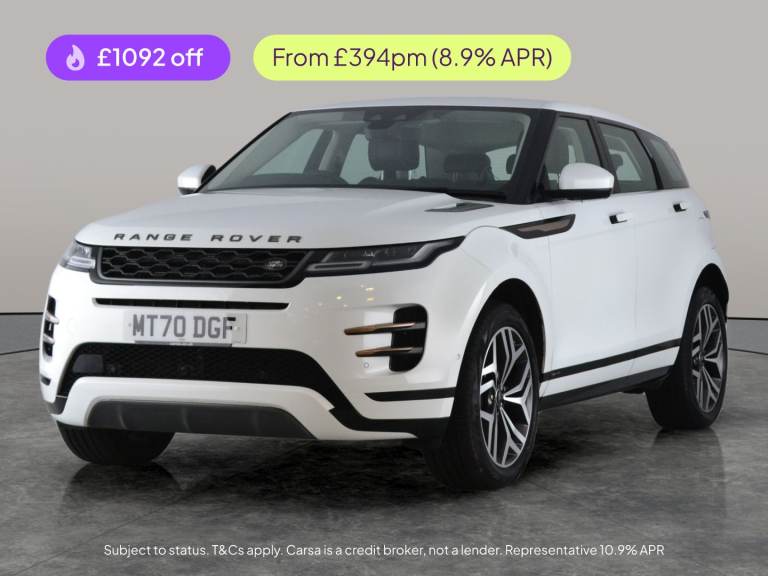 2020 Land Rover Range Rover Evoque 1.5 P300e 12.2kWh R-Dynamic HSE SUV 5dr Petrol Plug-in Hybrid ...