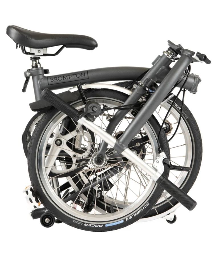 Brompton S6L Folding Bike – Metallic Graphite (Rare Colour) – Excellent Condition