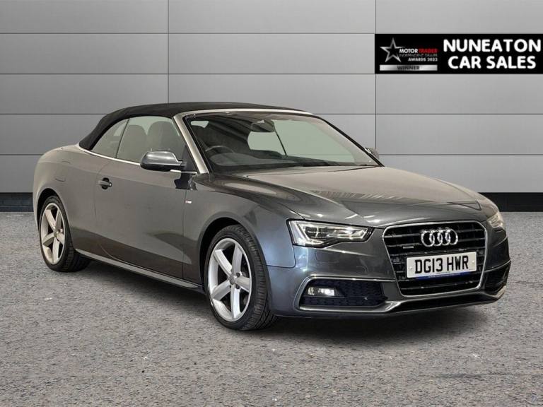 2013 Audi A5 3.0 TDI 245 Quattro S Line Special Ed 2dr S Tronic CONVERTIBLE DIESEL Automatic