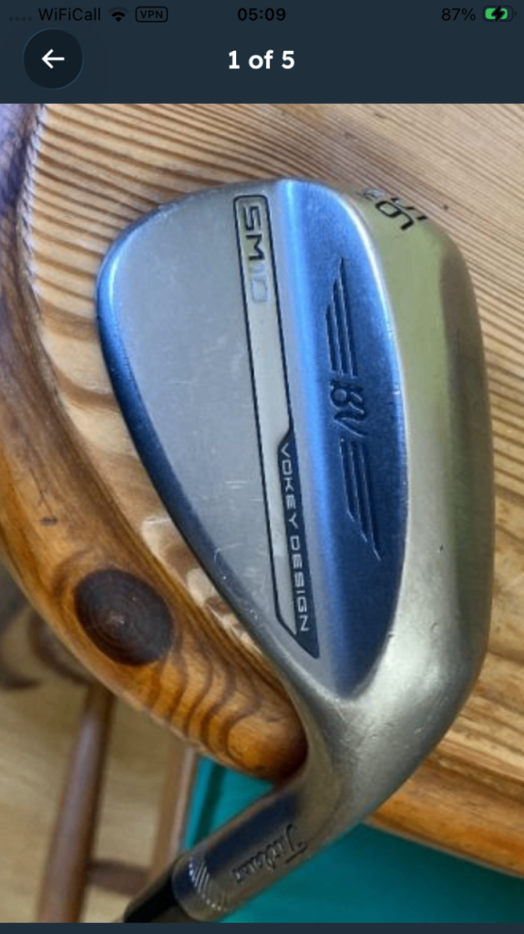 Titleist SM10 wedge 