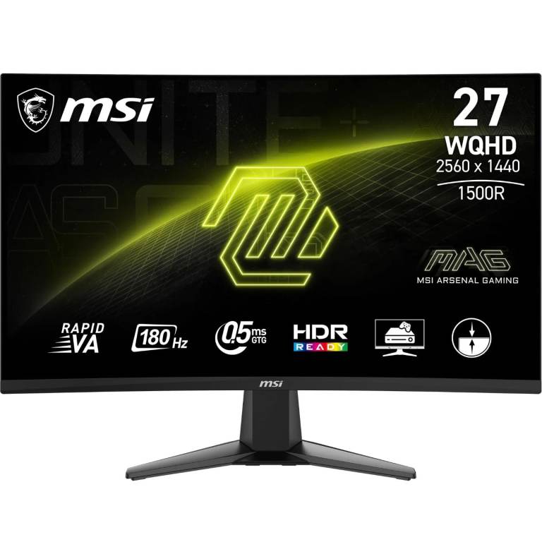 MSI MAG 27CQ6F 27 Inch 180Hz WQHD Gaming Monitor