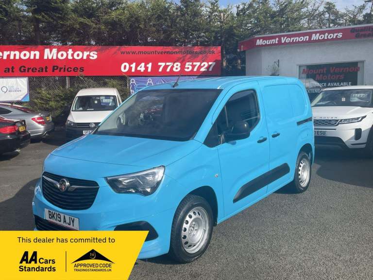 2019 Vauxhall Combo 1.5 Turbo D 2000 Sportive L1 H1 Euro 6 (s/s) 4dr PANEL VAN Diesel Manual