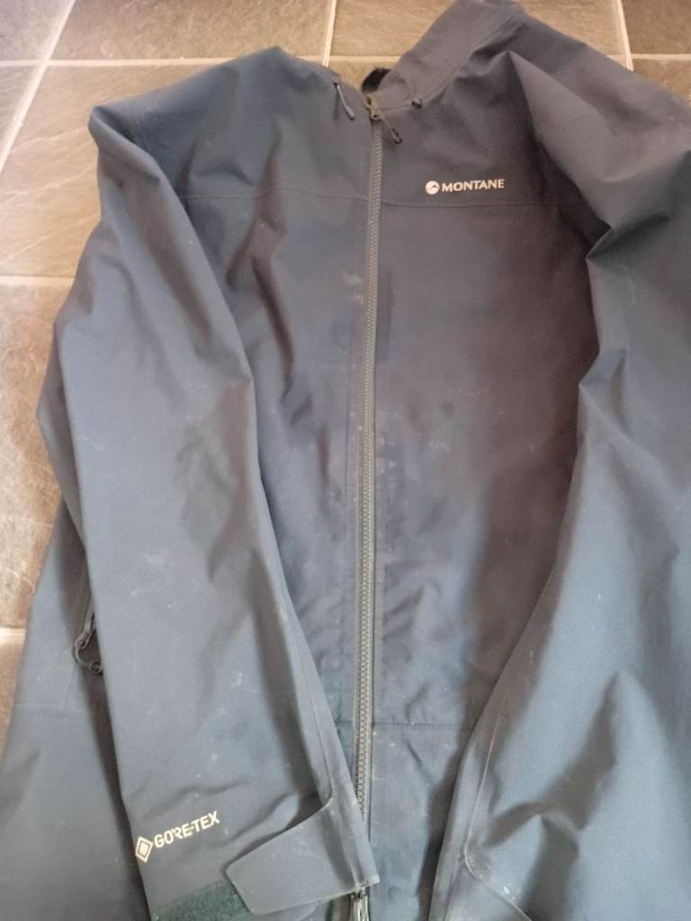 MONTANE Gore-Tex Jacket – Grey, Good Condition