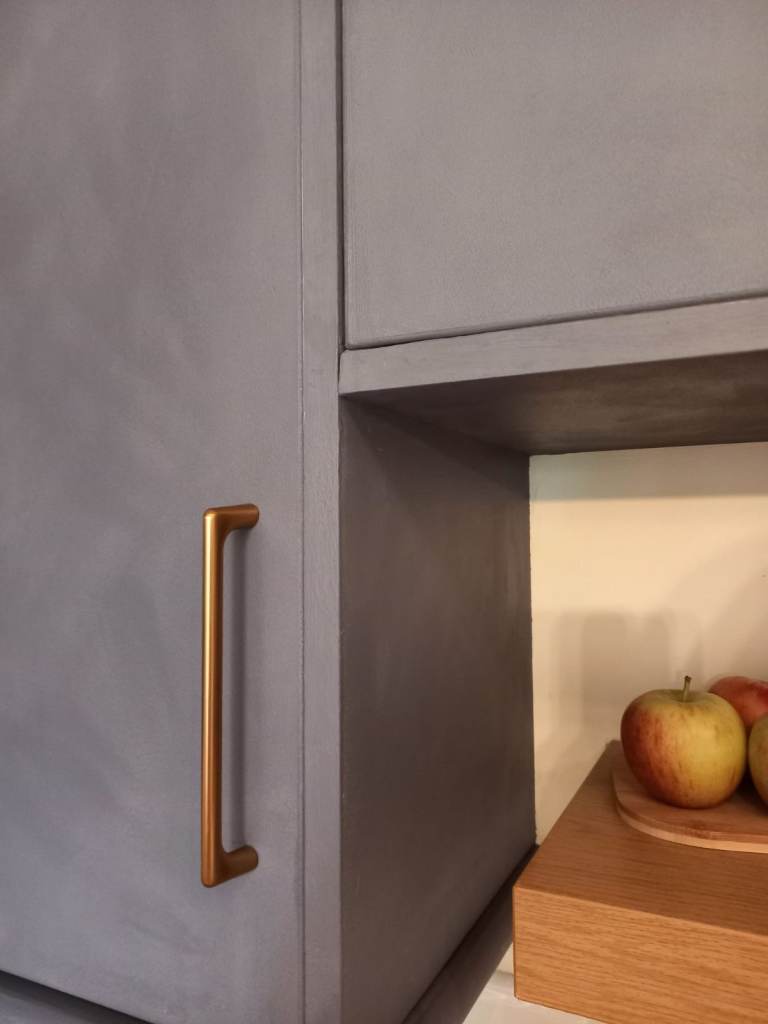 Amerdeco x7 Champagne Bronze Cabinet Kitchen Handles - 160mm
