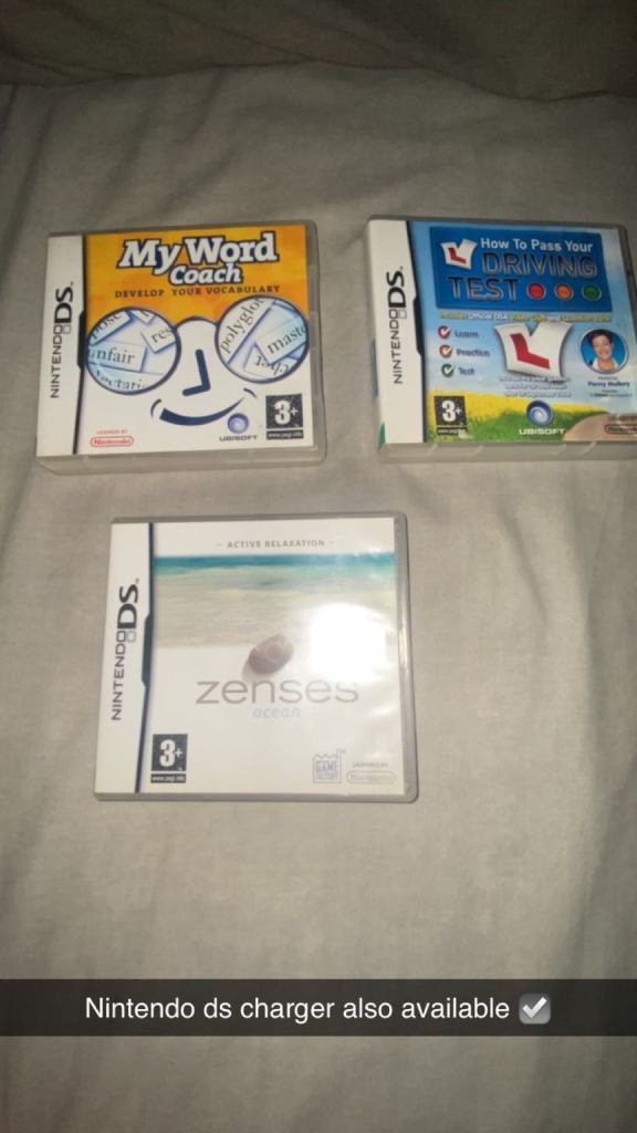 Nintendo ds games 