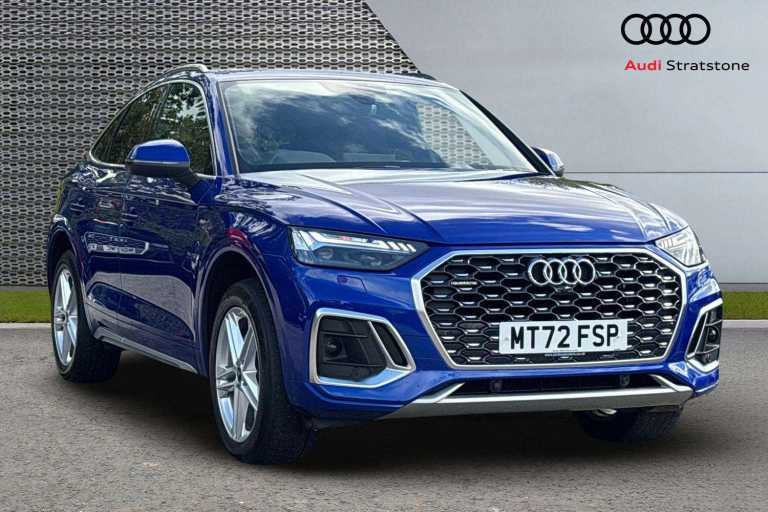 2022 Audi Q5 40 TDI Quattro S Line 5dr S Tronic SUV Diesel Automatic