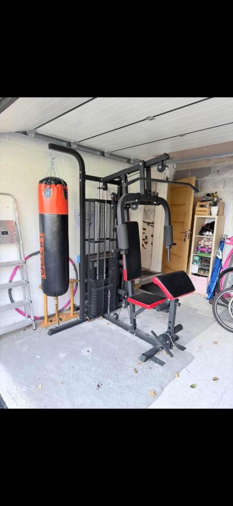 Body Train HG480 Home Multi Gym with Punch Bag and Bench | in Royston ...