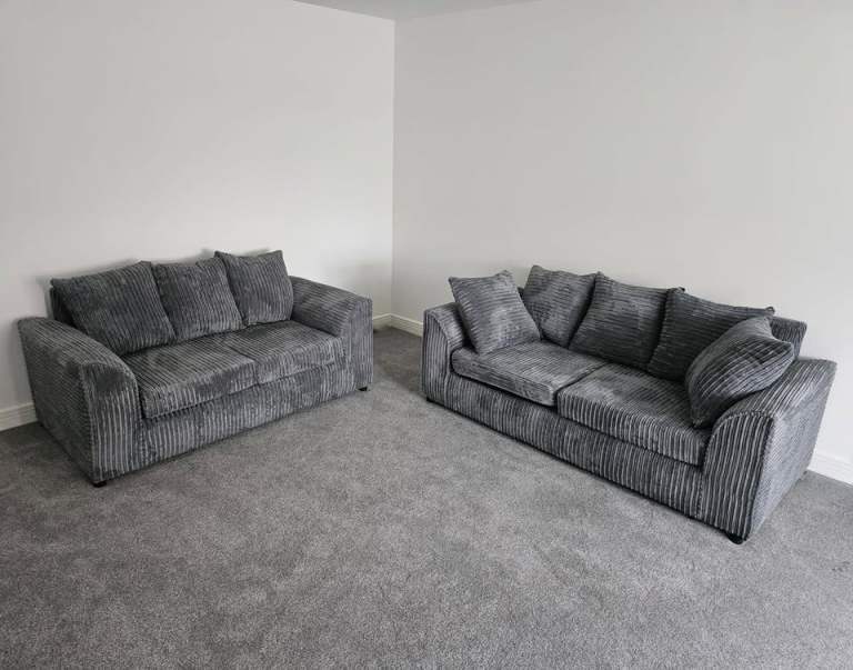 Luxury Dylan Corner Sofa & 3+2 Sofa Set | Modern Living Room Furniture | Pay on Delivery