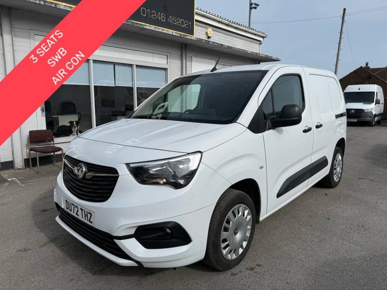 2022 Vauxhall Combo 1.5 Turbo D 2300 Sportive 3 SEATS SWB AIR CON Van 5dr Diesel Manual L1 H1 E P...