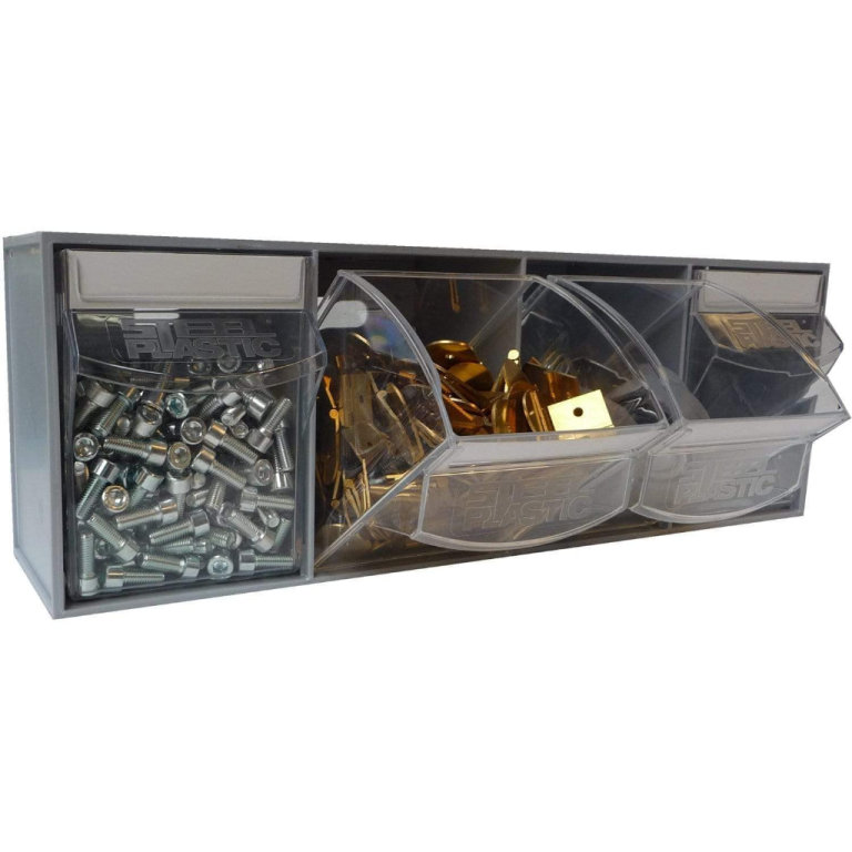 Nuts Bolts Screws Storage Boxes Tilt Out Tilting Bins