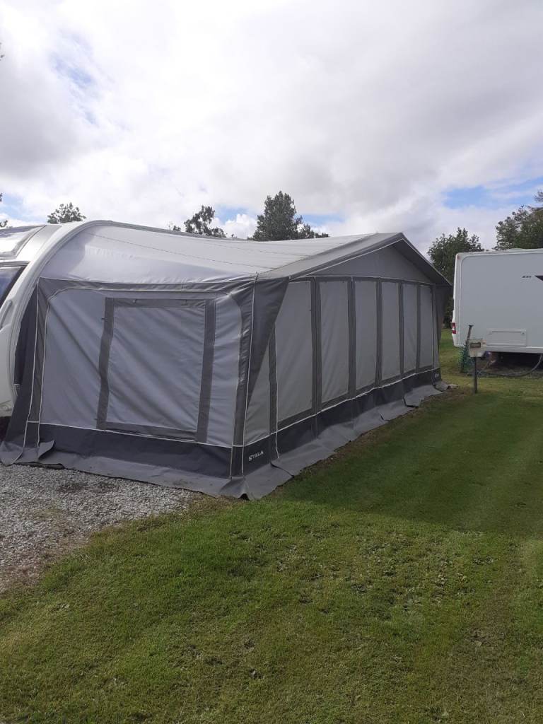 Inaca Stela Caravan Awning – Grey, Good Condition