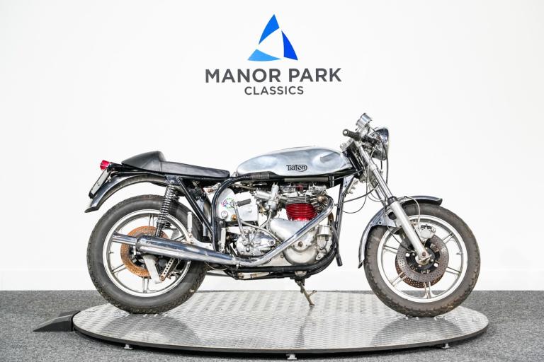 1955 Norton TRITON T120  PETROL Manual