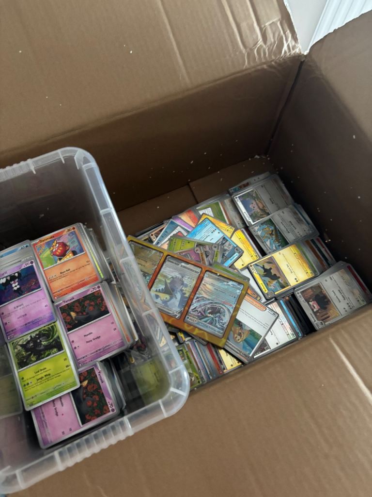 Large Collection of Pokemon Trading Cards – Mixed Condition