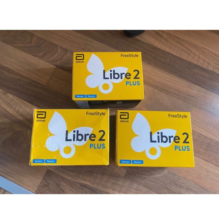 6 Abbott FreeStyle Libre 2 Plus Sensors - New, Boxed
