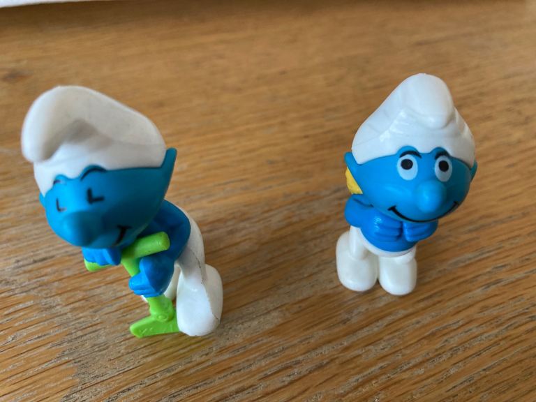 Two Smurfs