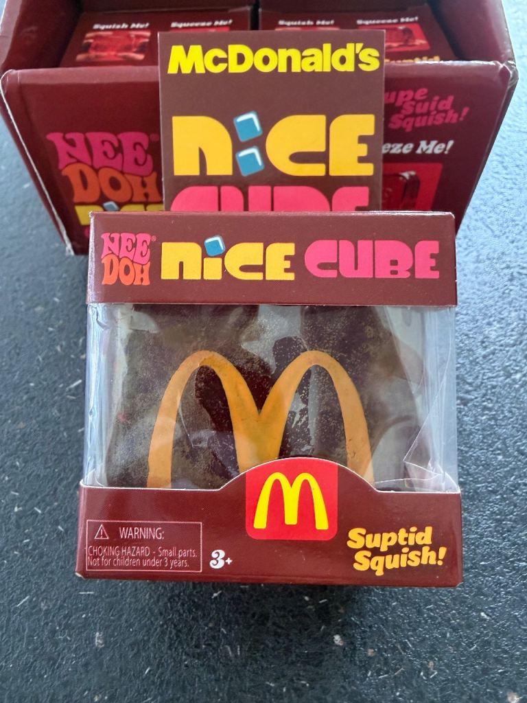 McDonald's NeeDoh Nice Cube