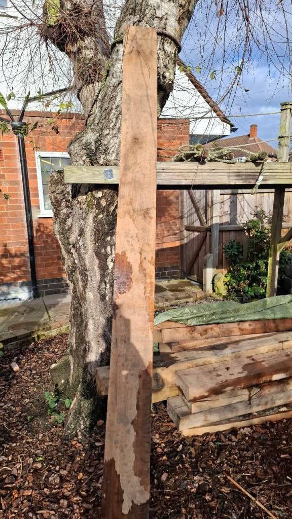 Oak posts 240cm x 15 x 15