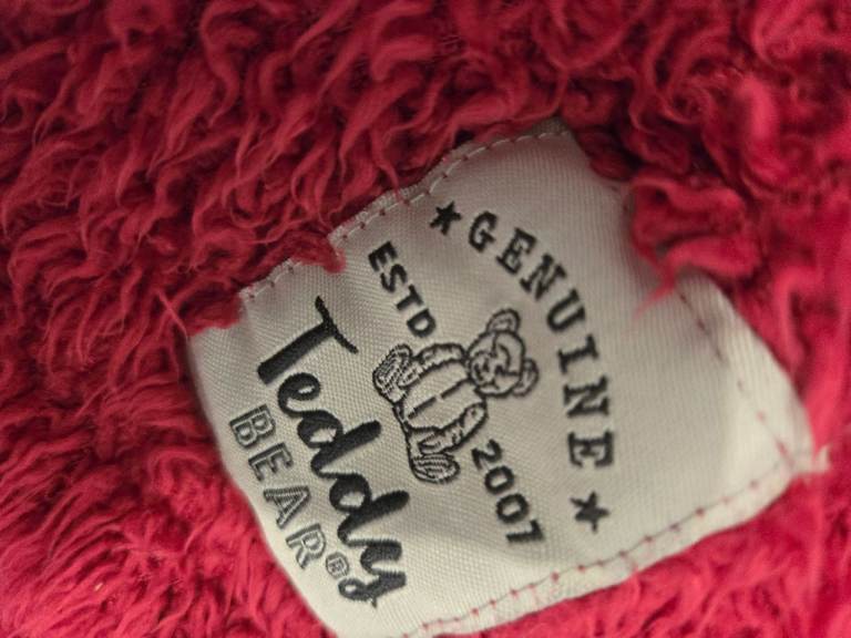 Pink Teddy Bear Soft Throw Blanket