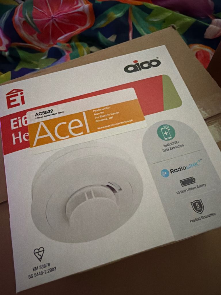 Box of 10 New Aico Ei AC5832 Heat Alarm with 10-Year Lithium Battery new in box