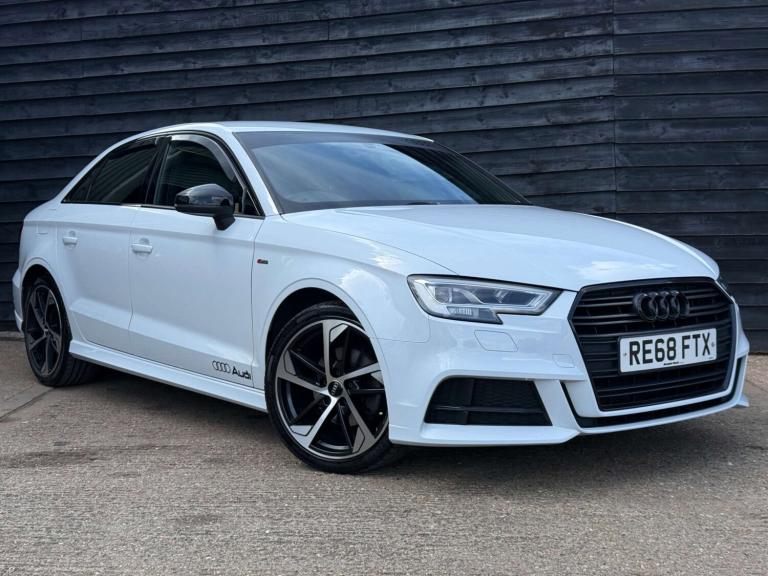 2018 Audi A3 1.0 A3 Black Edition 30 TFSI 4dr Saloon Petrol Manual