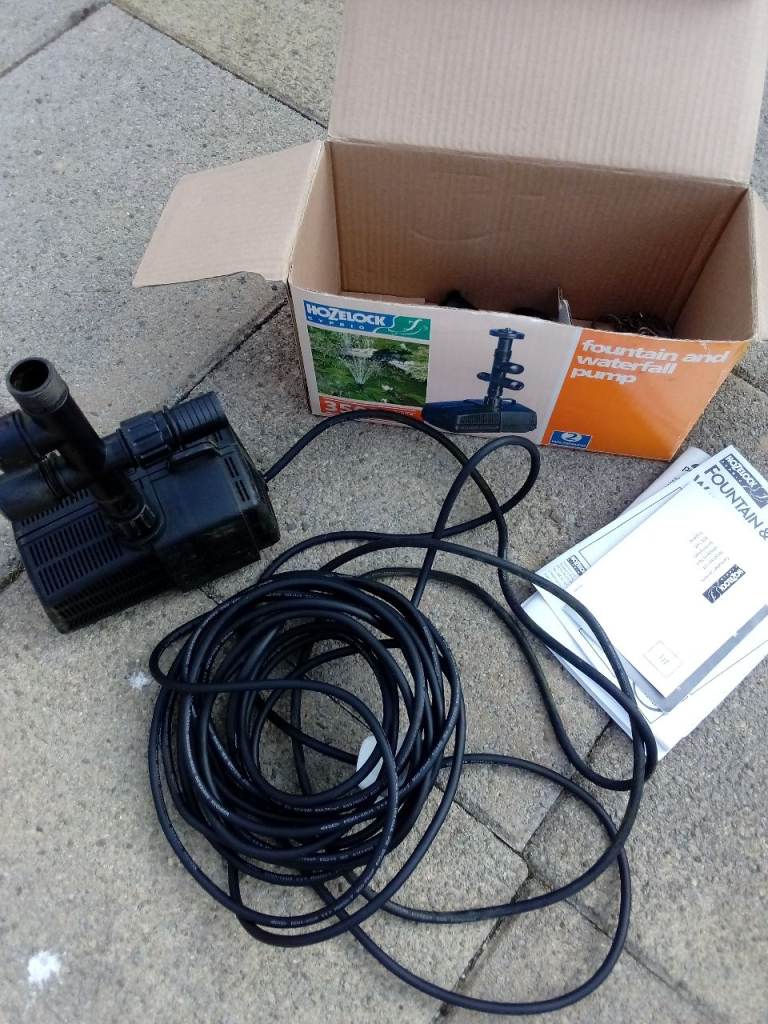 Hozelock 3500 Ltr Fountain And Waterfall Pond Pump