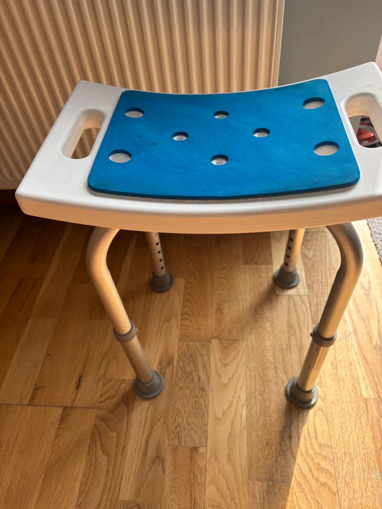 Bathroom seat for the elderly 