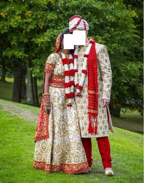 Indian groom sherwani suit