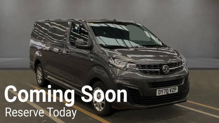 2020 70 VAUXHALL VIVARO 1.5 TURBO D 2900 SPORTIVE PANEL VAN 5DR DIESEL MANUAL L2