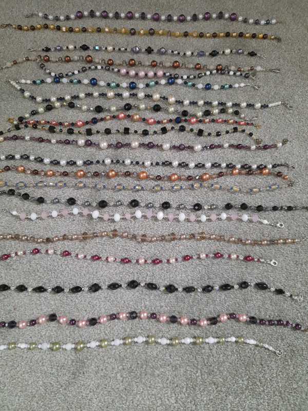 Hand made necklaces