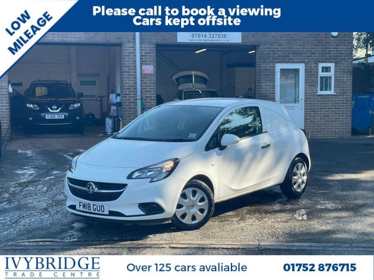 2018 18 VAUXHALL CORSA VAN 1.3 CDTI ECOFLEX CAR DERIVED VAN 3DR DIESEL MANUAL FW