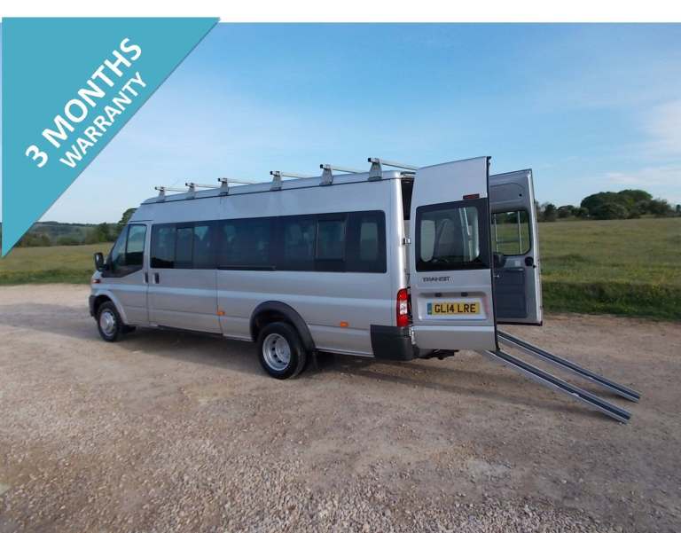2014  FORD TRANSIT T430  17 SEAT WHEELCHAIR ACCESSIBLE DISABLED MOBILITY MINIBUS