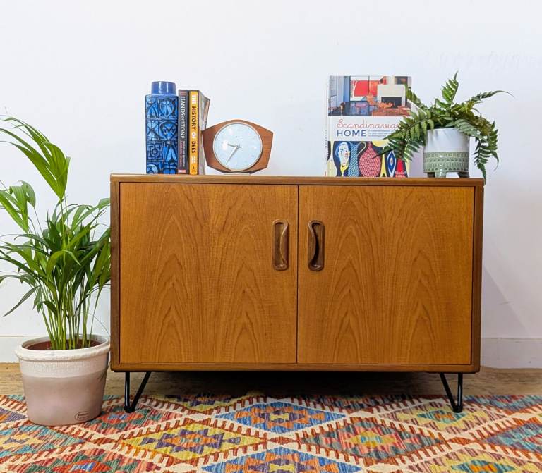 Vintage Retro G Plan Sideboard Cabinet Teak Mid Century Danish Style