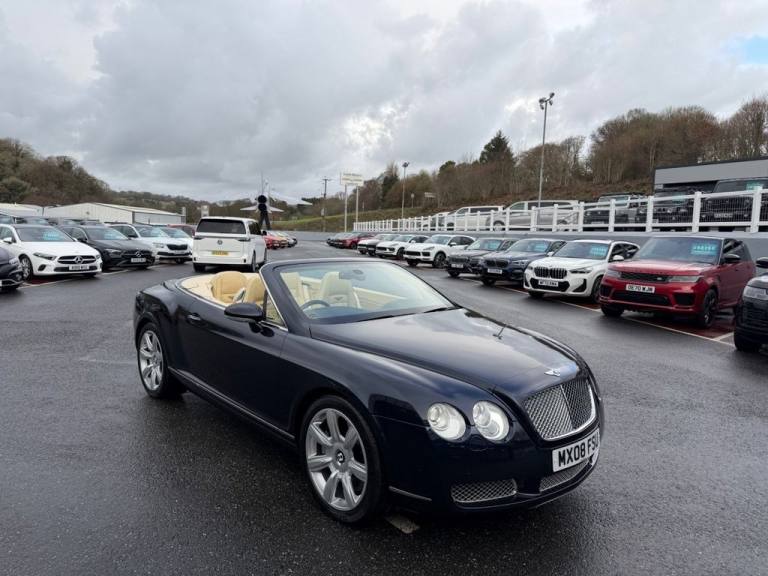 2008 08 BENTLEY CONTINENTAL 6.0 W12 GTC CONVERTIBLE with 67,000 miles