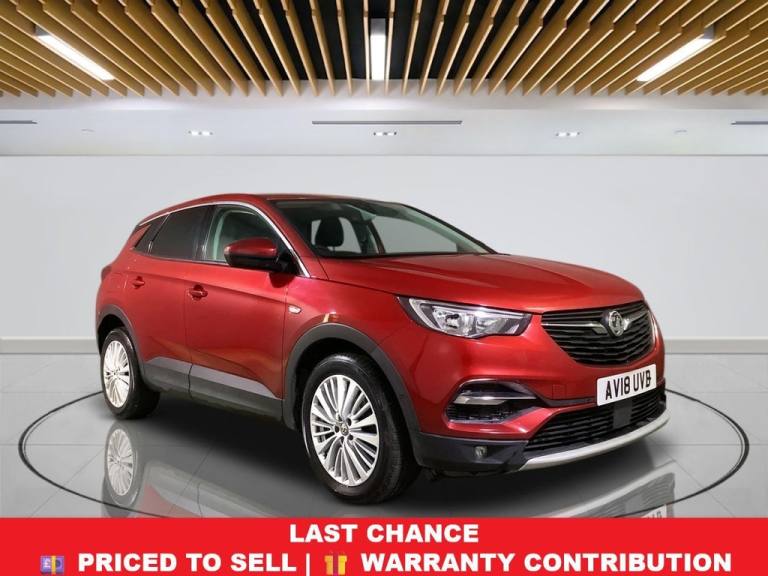 2018 Vauxhall Grandland X 1.2 Turbo Sport Nav 5dr HATCHBACK PETROL Manual