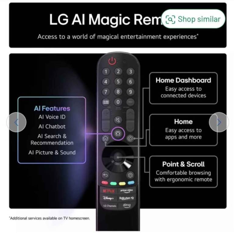 BRAND NEW LG 65QNED80A6A 65-Inch 4K UHD Smart TV, (α7 AI Processor ...