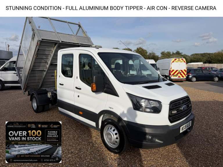 2018 Ford Transit 2.0 350 EcoBlue Chassis Double Cab 4dr Diesel Manual RWD L3 H1 Euro 6 (DRW) Cha...