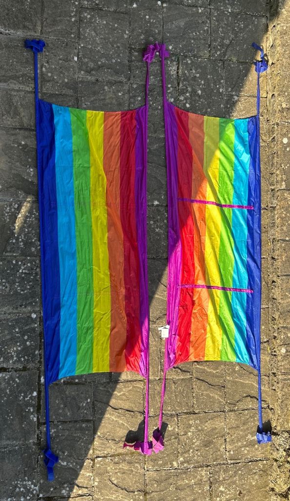 FREE. 2x IKEA ‘Murmel’ Rainbow Children’s Single Bed Canopy