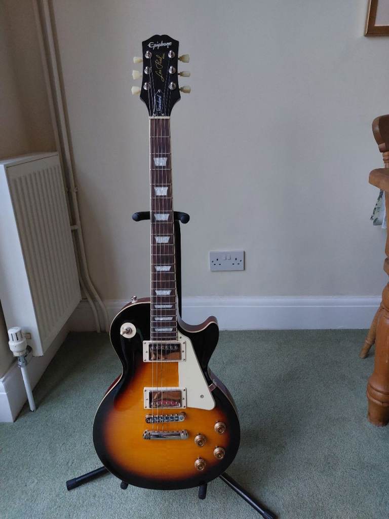 Epiphone LP Standard 50s Vintage Sunburst 2022 in Excellent Condition