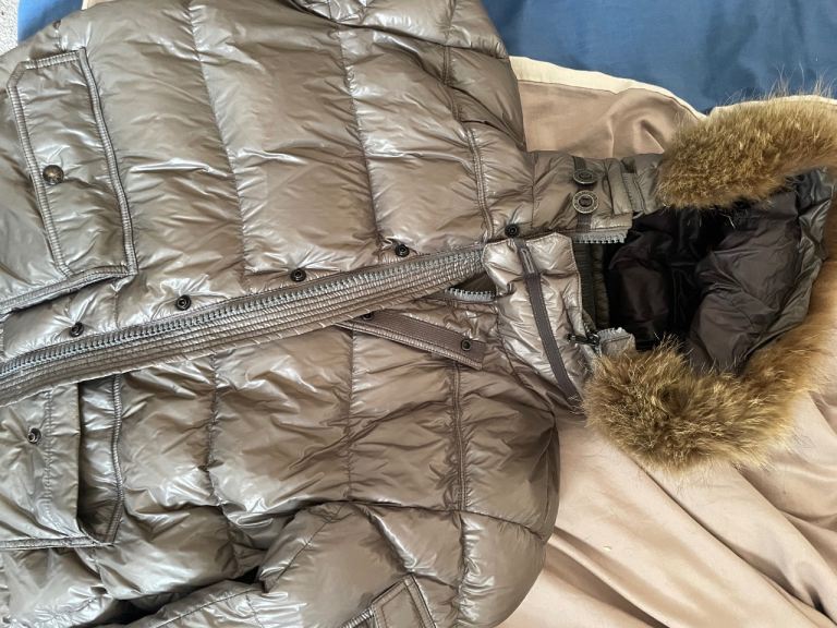Dark green Moncler coat 