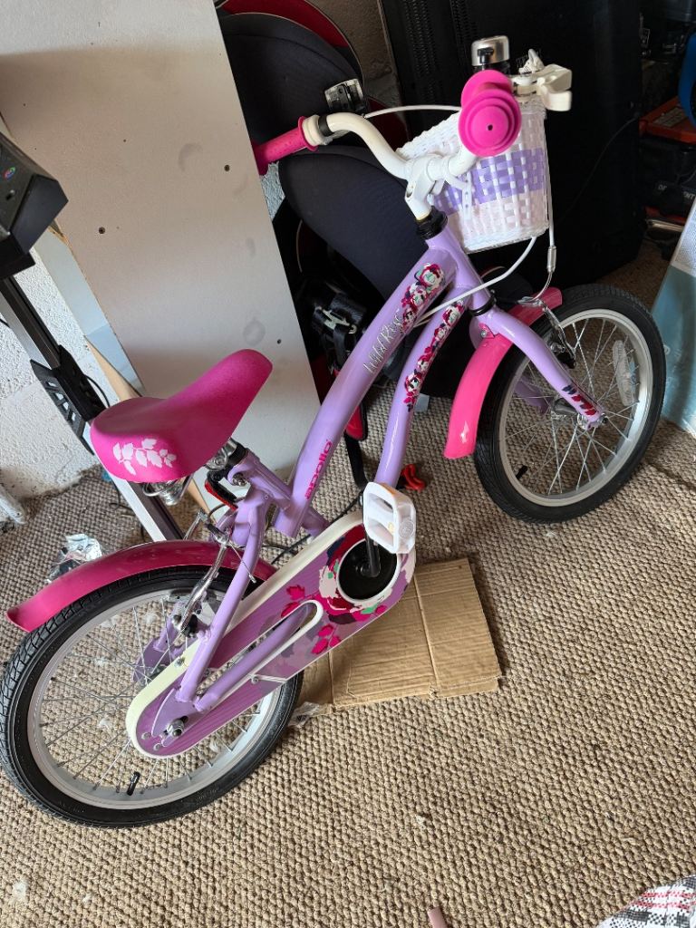 Girls 16” bike, brand new!