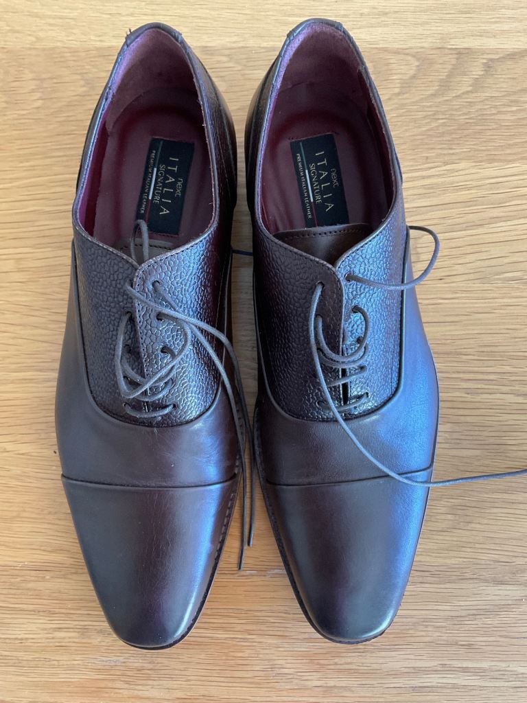 Next Italia Signature Brown Formal Shoes Size 8 (42)