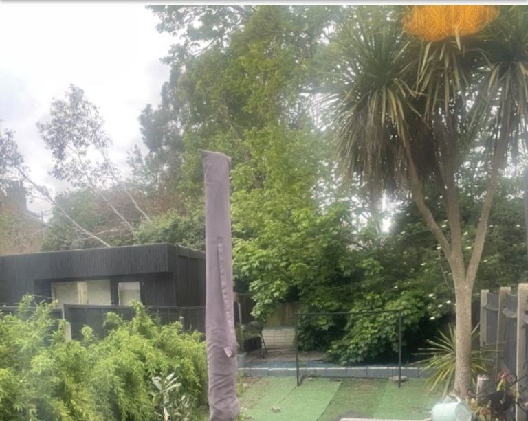 2 bed with large garden for 3 bed with garden 